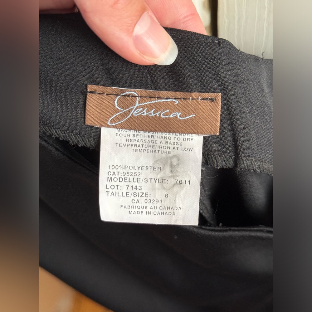 Vintage Jessica One Shoulder Midi Dress - Picture 2 of 3